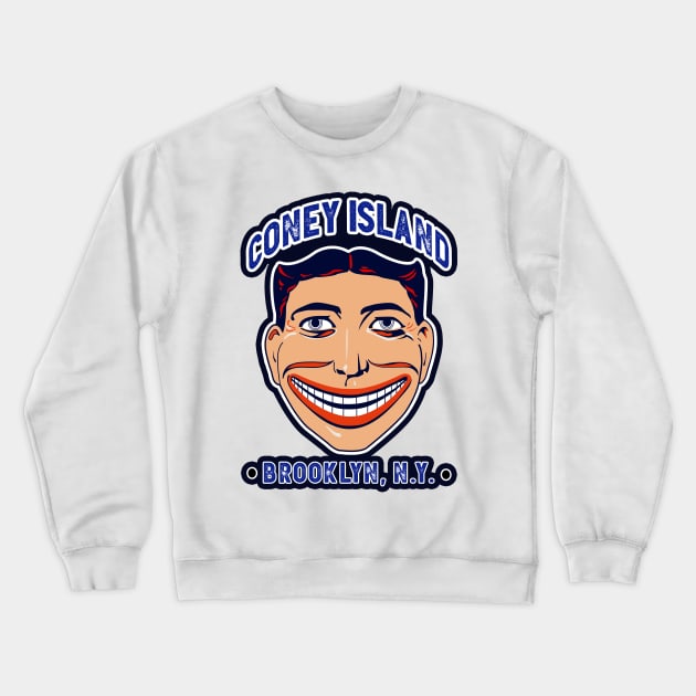 Coney Island Summer Crewneck Sweatshirt by PalmGallery